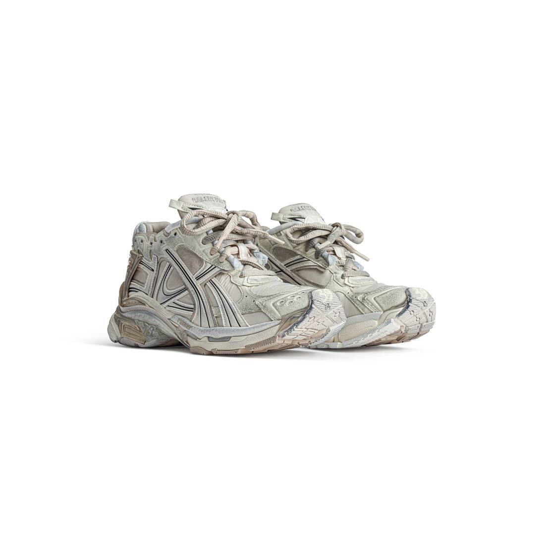 Men’s Runner Sneaker  in Beige - Image 2